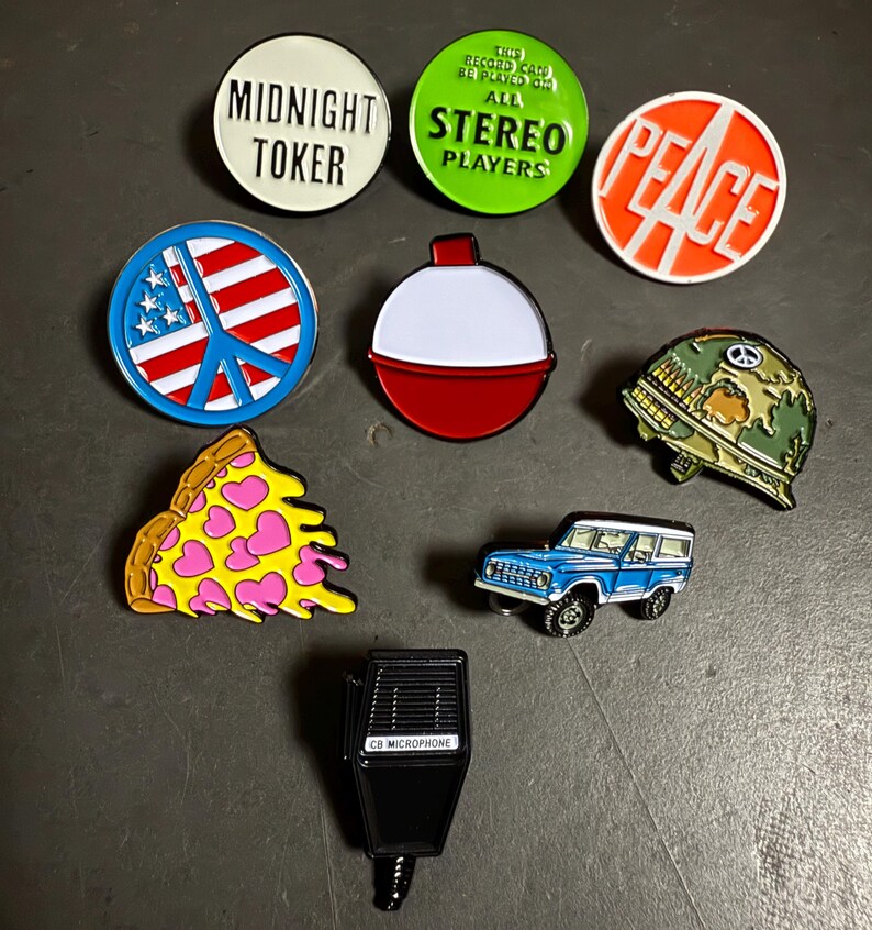 Thunder Road Bruce Springsteen Enamel Pin image 2