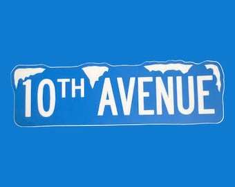 10th Avenue Freeze Out Bruce Springsteen Sticker