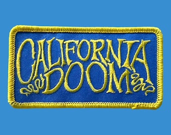 California Doom Iron On Patch