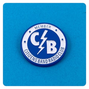 Citizens Band Radio Club Enamel Pin
