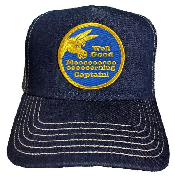 Country Music themed Mule Skinner Blues denim patch hat Etsy