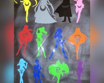 Sailor Moon Character Decals