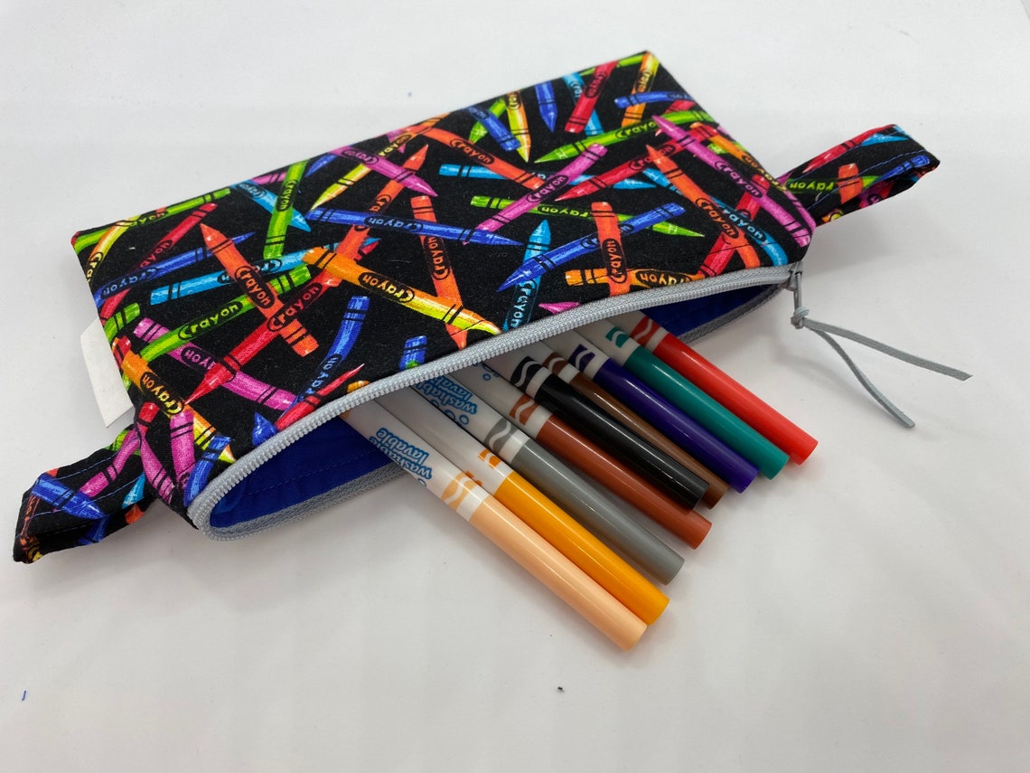 Pencil case Pencil holder Sunglasses pouch Travel pouch Etsy
