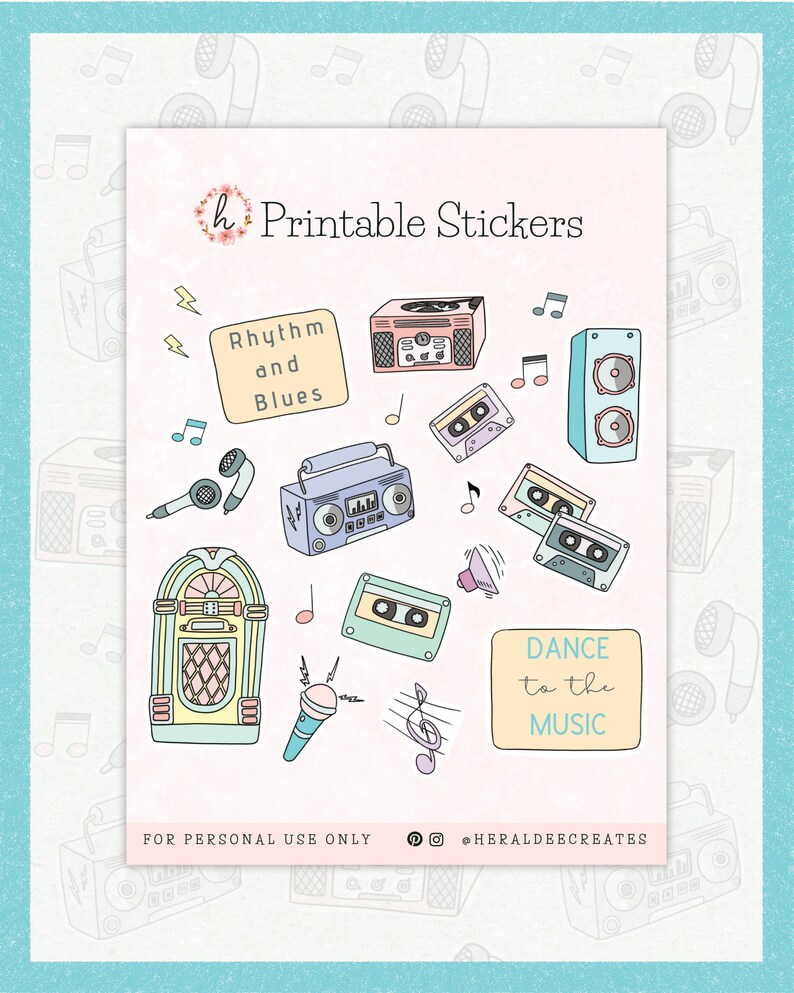 pastel sticker printable planner stickers papier pin by kirishima on