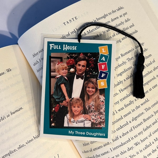 Full House Bookmarks || 90s Gifts || Upcycled Trading Cards || Handmade Gifts || Have Mercy || John Stamos || Millennial Gifts