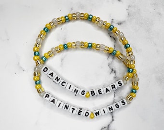 Anastasia || Once Upon A December || Friendship Bracelets || Stretch Bracelets || Anastasia Romanov || Dancing Bears || Painted Wings