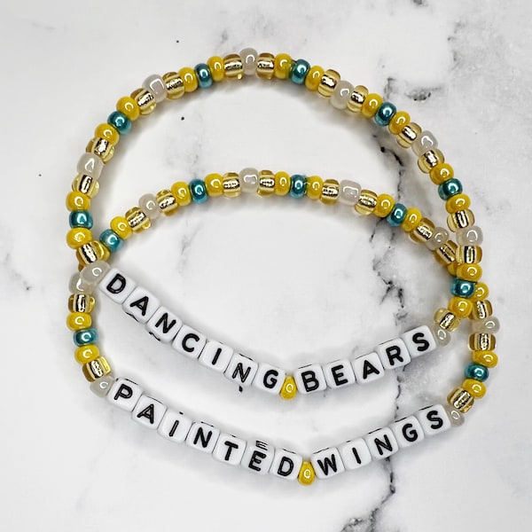 Anastasia || Once Upon A December || Friendship Bracelets || Stretch Bracelets || Anastasia Romanov || Dancing Bears || Painted Wings