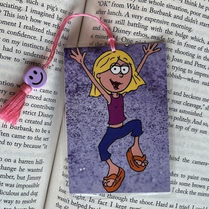 Lizzie McGuire Bookmarks || Upcycled || Handmade Gifts || Disney Channel Gifts || Hilary Duff || Millennial Gifts || What Dreams Are Made Of