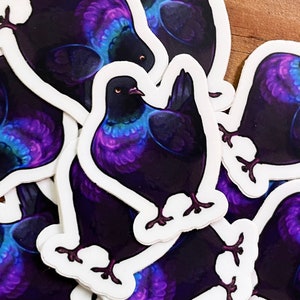 King Pigeon Vinyl Sticker