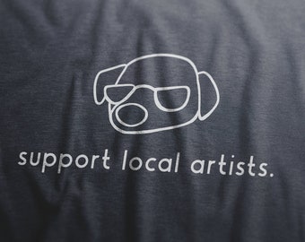 Support Local Artists Unisex Short-Sleeve Tshirt