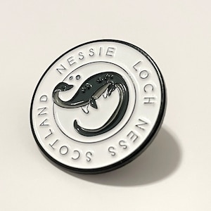 Loch Ness Monster Cryptid 1in Enamel Pin
