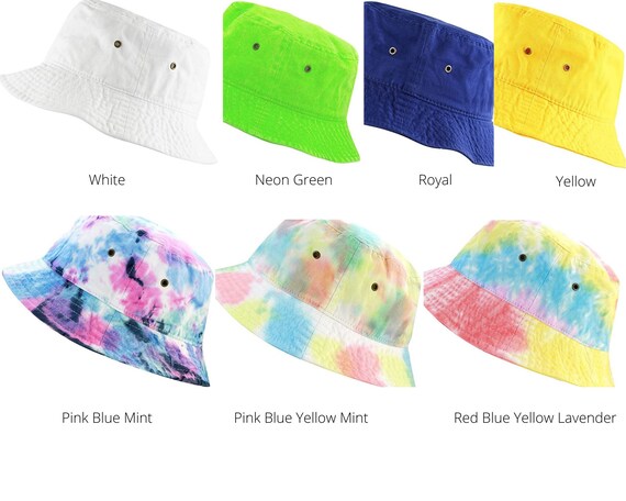 Tie Dye Disney Ear Bucket Hat | Handmade - Etsy
