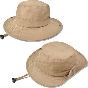 Kids Mickey Ears Bucket Hat | Adjustable Disney Hat Jungle Khaki