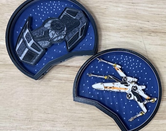 3D Printed Disney Ears STAR WARS SERIES | Magnetic Disney Ears | Disney Ears Hat | Magnetic Mickey Ears | Custom Minnie Ears