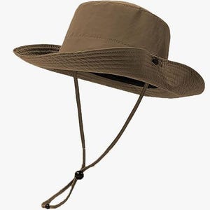 Kids Mickey Ears Bucket Hat | Adjustable Disney Hat Jungle Brown
