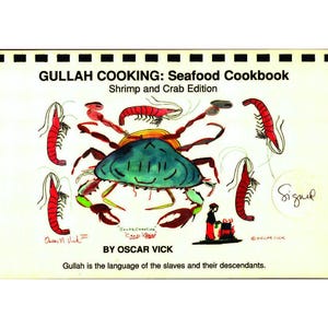 Gullah Cooking: Seafood Cookbook - Digital Download, Vintage Community Cookbook from Charleston, SC 2004