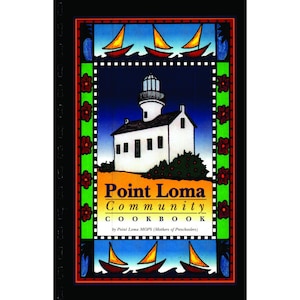 Point Loma Community Cookbook- Digital Download, Vintage Community Cookbook from Point Loma Mothers of Preschoolers 1999