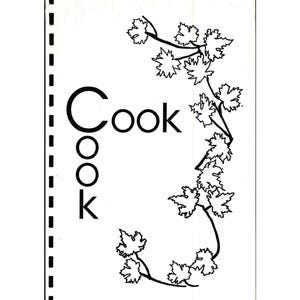 The Altar Society of Saint Catherines Church Cookbook- Digital Download, Vintage Community Cookbook 1988