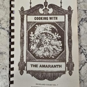 Cooking With The Amaranth - Digital Download - Vintage Cookbook from Fayetteville, NC