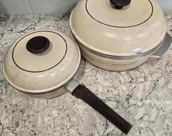 Vintage Regal Aluminum 11" Dutch Oven and 8" Sauce Pan