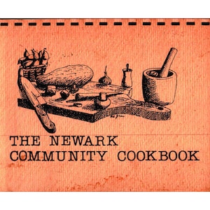 The Newark Community Cookbook- Digital Download, Vintage Community Cookbook Newark, DE 1977