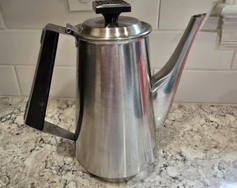 Vintage Mid-Century Modern Rogers-Insilco Coffee Serving Pot