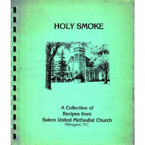 Holy Smoke - Digital Download - Vintage Cookbook from Salem United Methodist Church