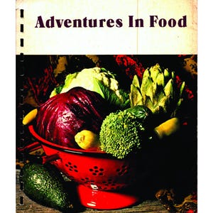 Adventures In Food - Digital Download, Vintage Community Cookbook from Greensboro, NC