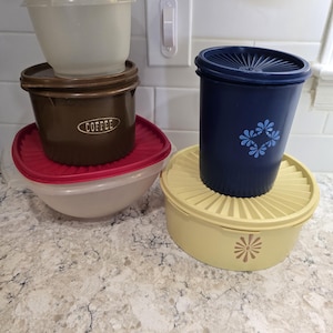 Your Choice - Vintage Tupperware Containers with Lids