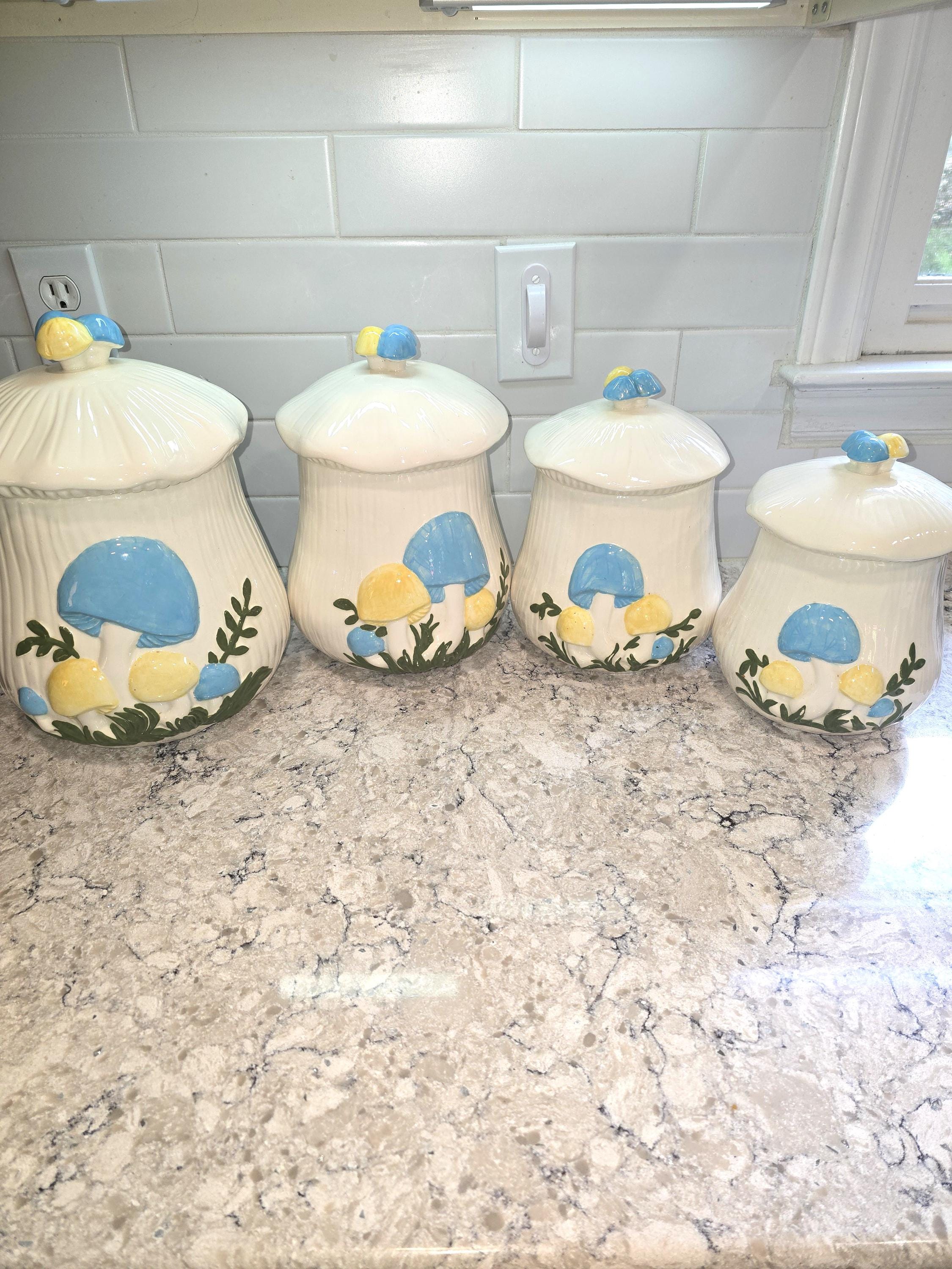 アンティーク マッシュルーム ポッテリー Vintage Ceramic Mushrooms