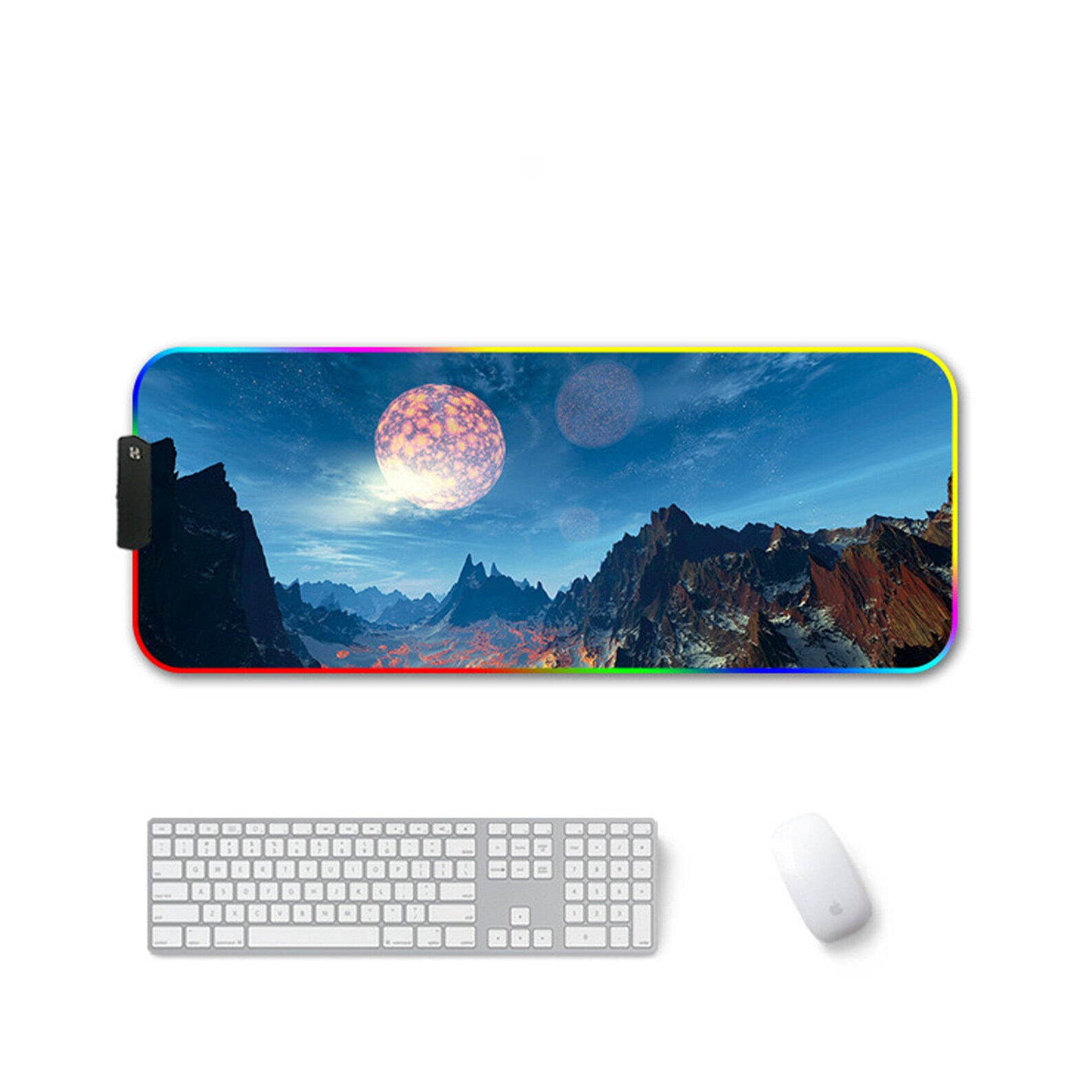 rgb mouse pad custom