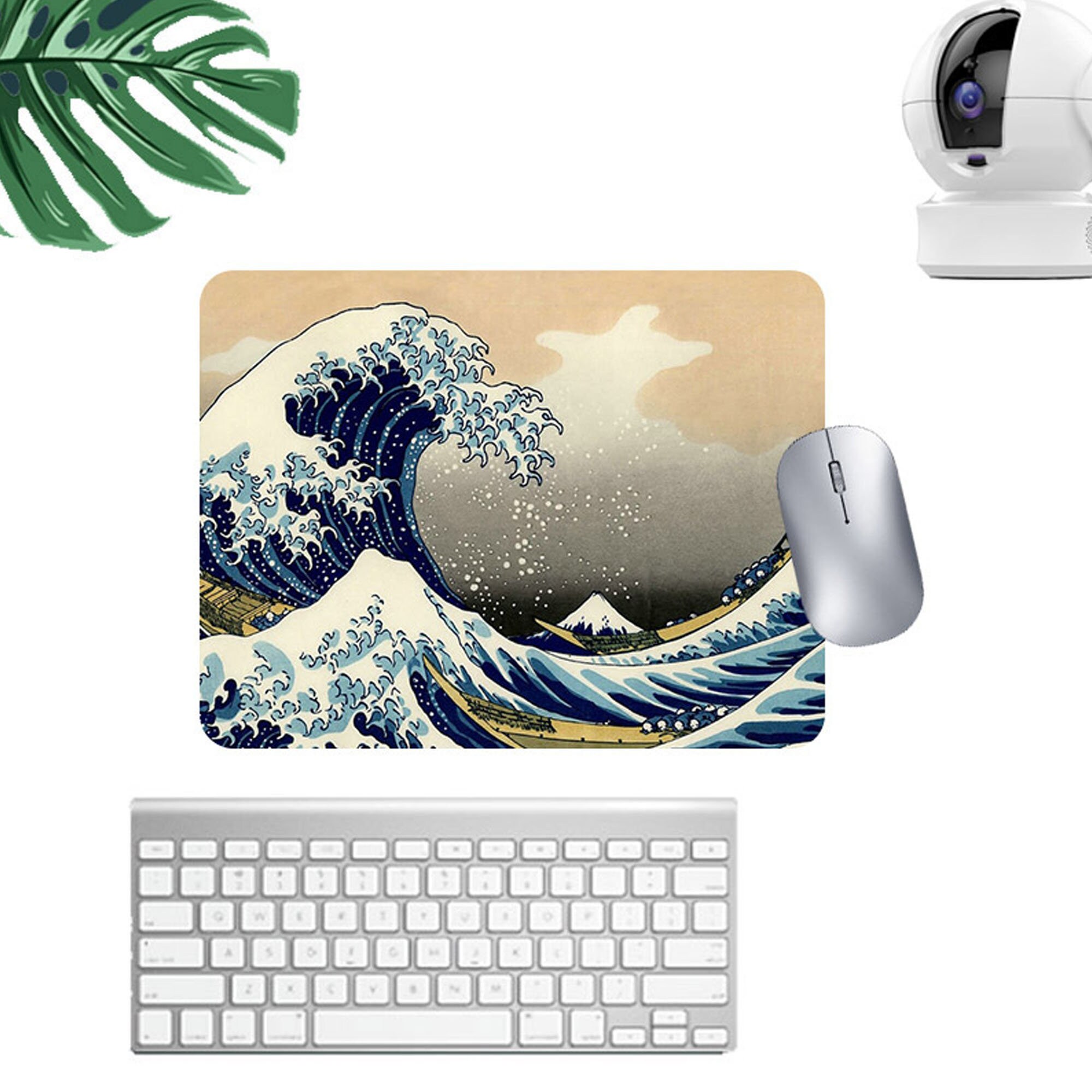 Surf Mouse Pad Gaming Mousepad with PU Leather Surf Ocean Etsy