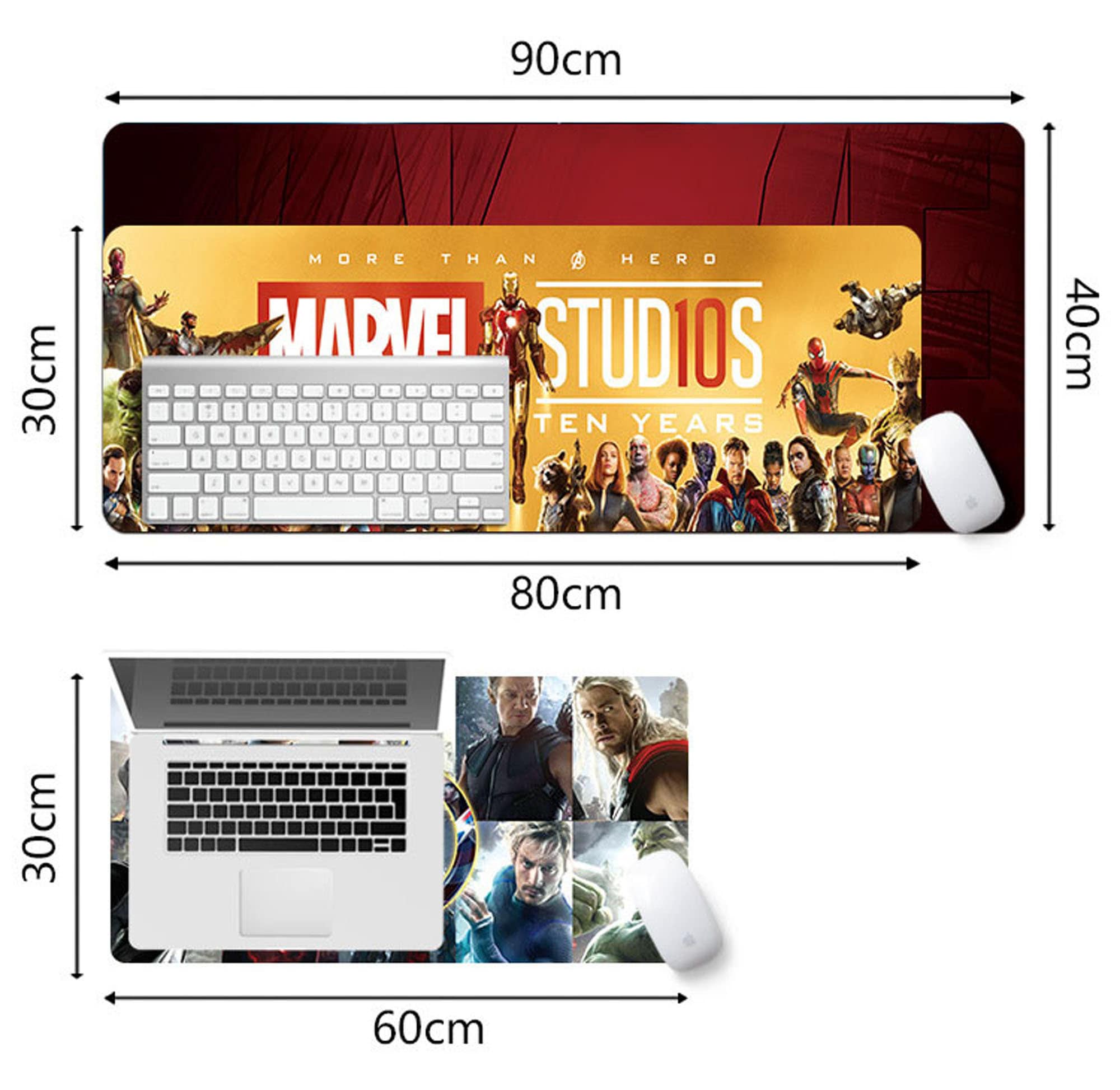 Marvel Mouse Pad Universe Mouse PadThickened Mouse Pad Etsy