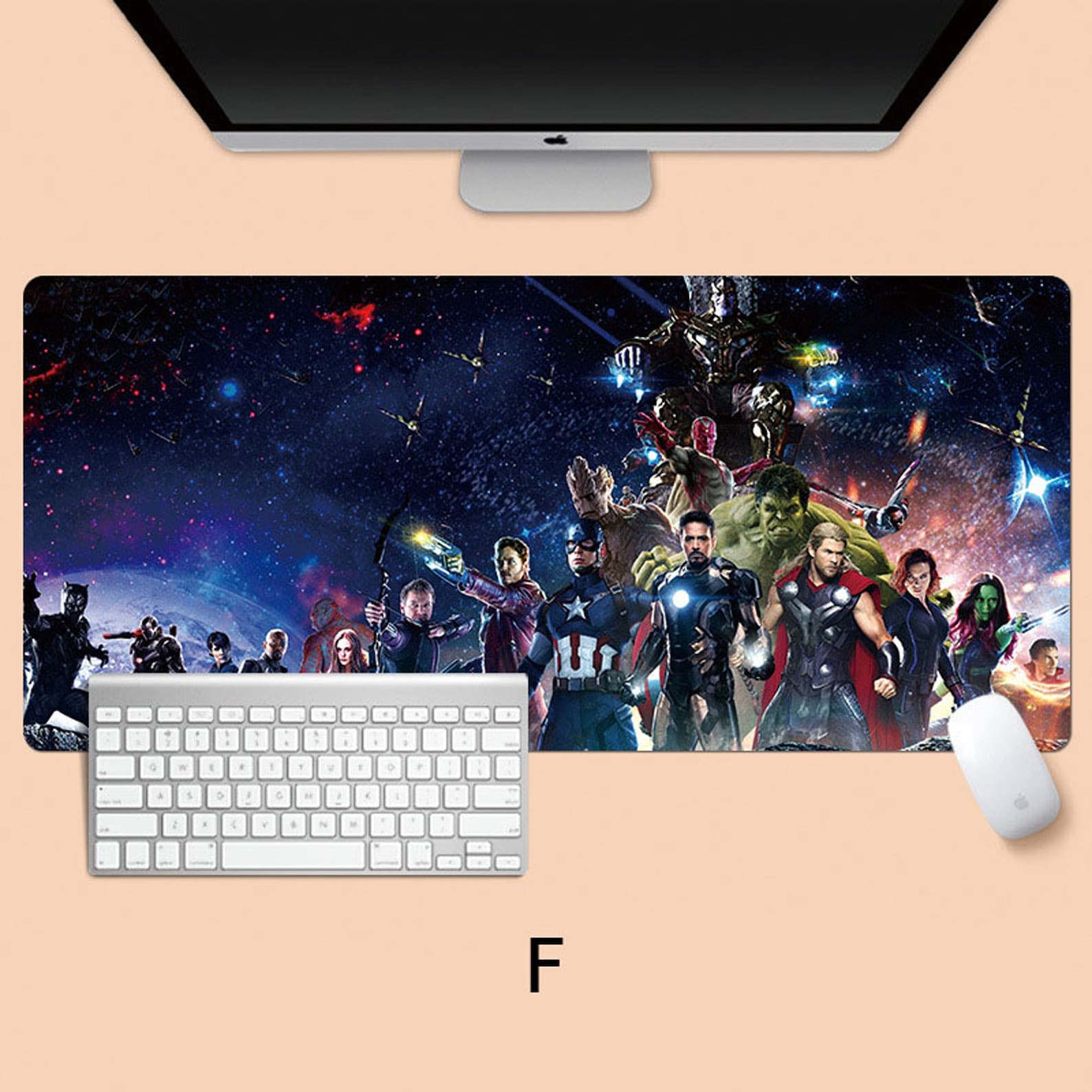 Marvel Mouse Pad Universe Mouse PadThickened Mouse Pad Etsy