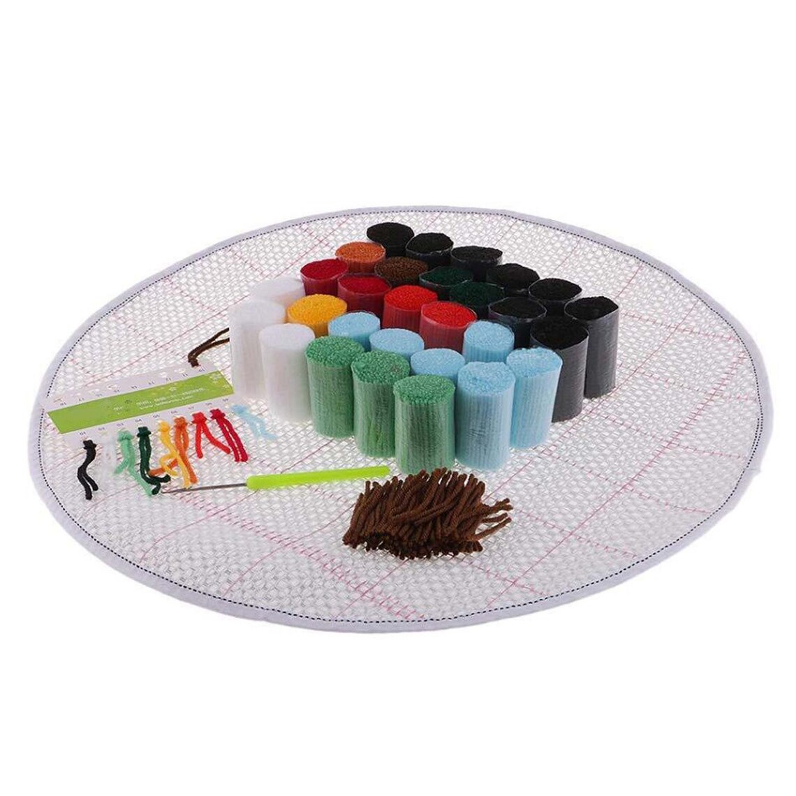 Black Cat Latch Hook Kits Pattern Printed DIY Rug Embroidery Etsy