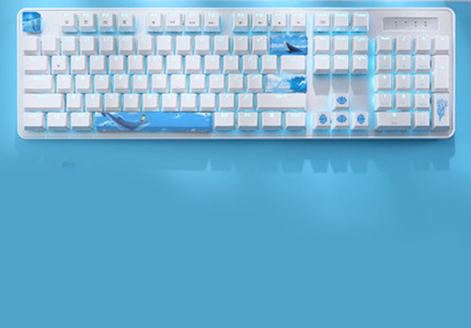 Boy And Whale Mechanical KeyboardGame KeyboardPattern Etsy