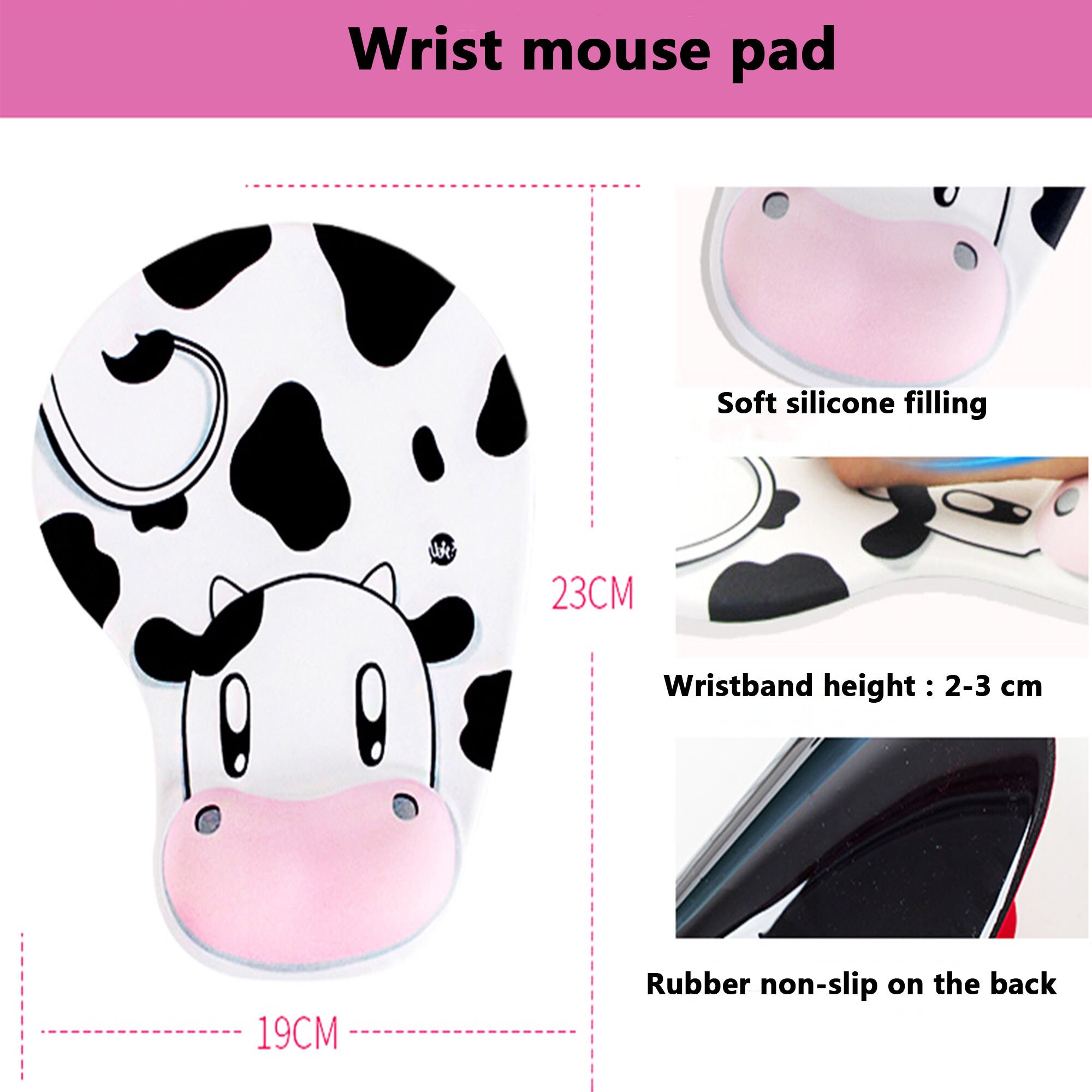 Silicona muñeca Mouse Pad Creative Office Mouse Mat Anime Etsy