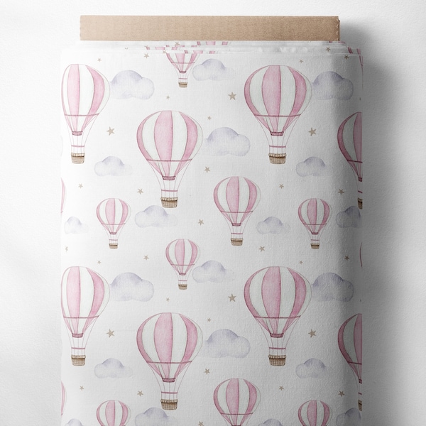Hot Air Balloon Fabric Fabric Etsy