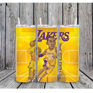 Lakers Basketball Cartoon Wrap-Sublimation