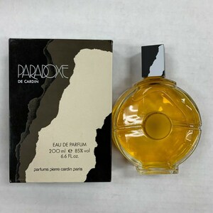 Paradoxe de Cardin by Pierre Cardin for Women 6.6 oz / 200 ml Eau De Parfum SPLASH. New in Box, VINTAGE, Discontinued, Rare, 100% Authentic.