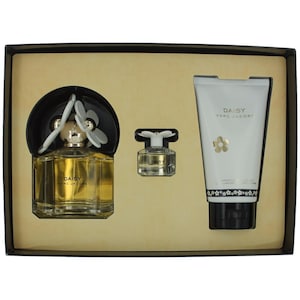 Daisy by Marc Jacobs Women&#39;s Set, 3.4 oz Eau de Toilette Spray, 5.1 oz B/L, Mini
