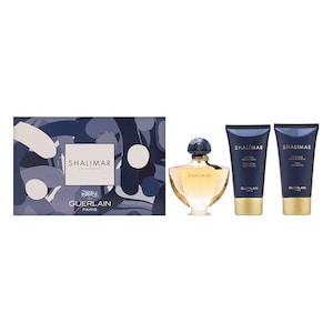 Shalimar by Guerlain Women Set 1.6 oz EDT Spray + 2.5 oz Body Lotion + 2.5 Gel