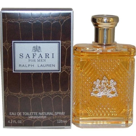 Safari by Ralph Lauren, 4.2 Fl.oz /125 Ml Eau De Toilette Spray for Men.  VINTAGE, New in Box, 100% Authentic. - Etsy