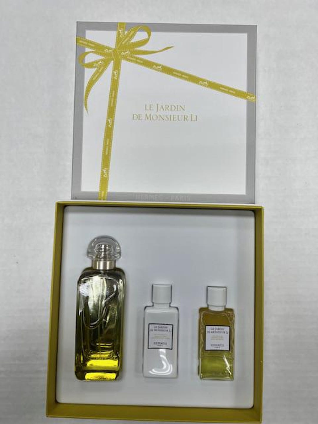 Le Jardin De Monsieur Li by Hermes 3 Piece Gift Set 3.3 Oz. EDT