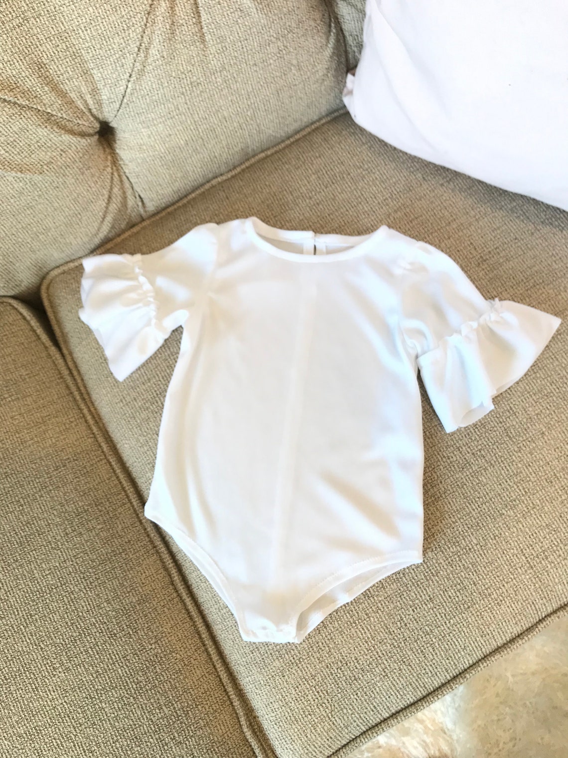 Baby Ruffle Onesie Layer Top Etsy