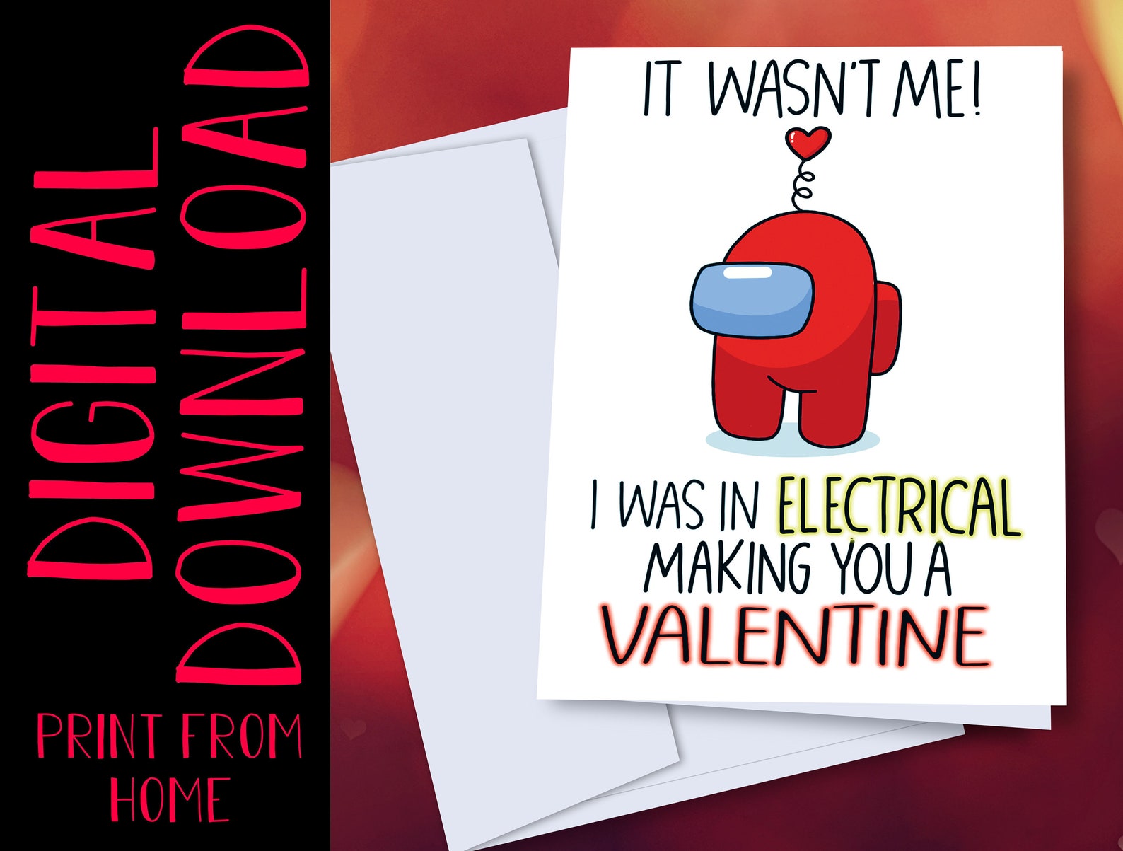 10 Among Us Valentine's Day Cards that Definitely Aren't Sus