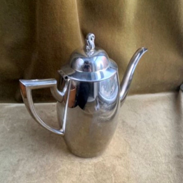 Oneida Silver Teapot Etsy