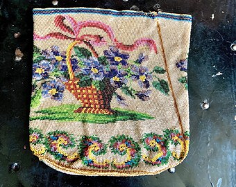 Vintage Beaded Bag Unlined Body