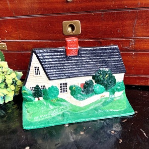 Vintage Cast Iron 5” Cottage Door Stop