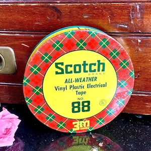 Vintage Scotch 4” Electrical Tape Tin/Collectible Tin